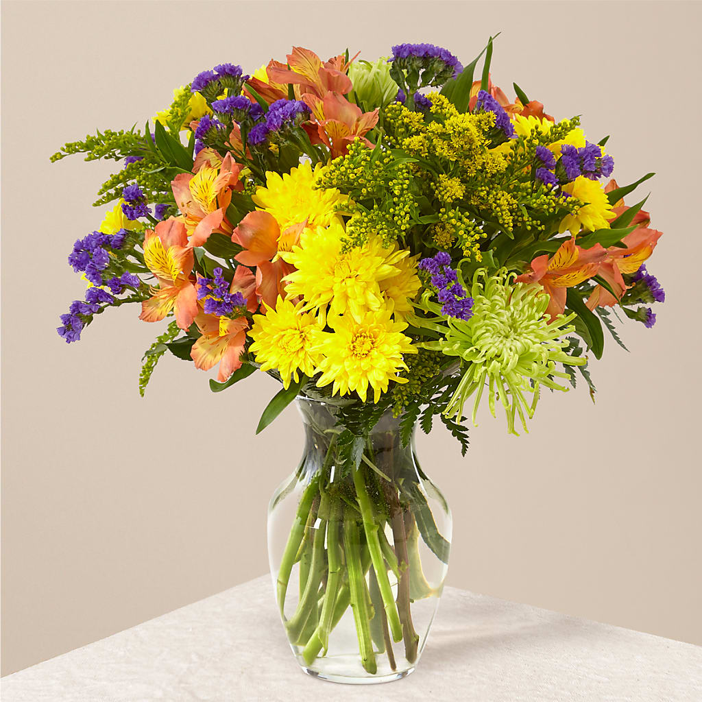 Marmalade Skies Bouquet – Perkins Floral, Greenville MS