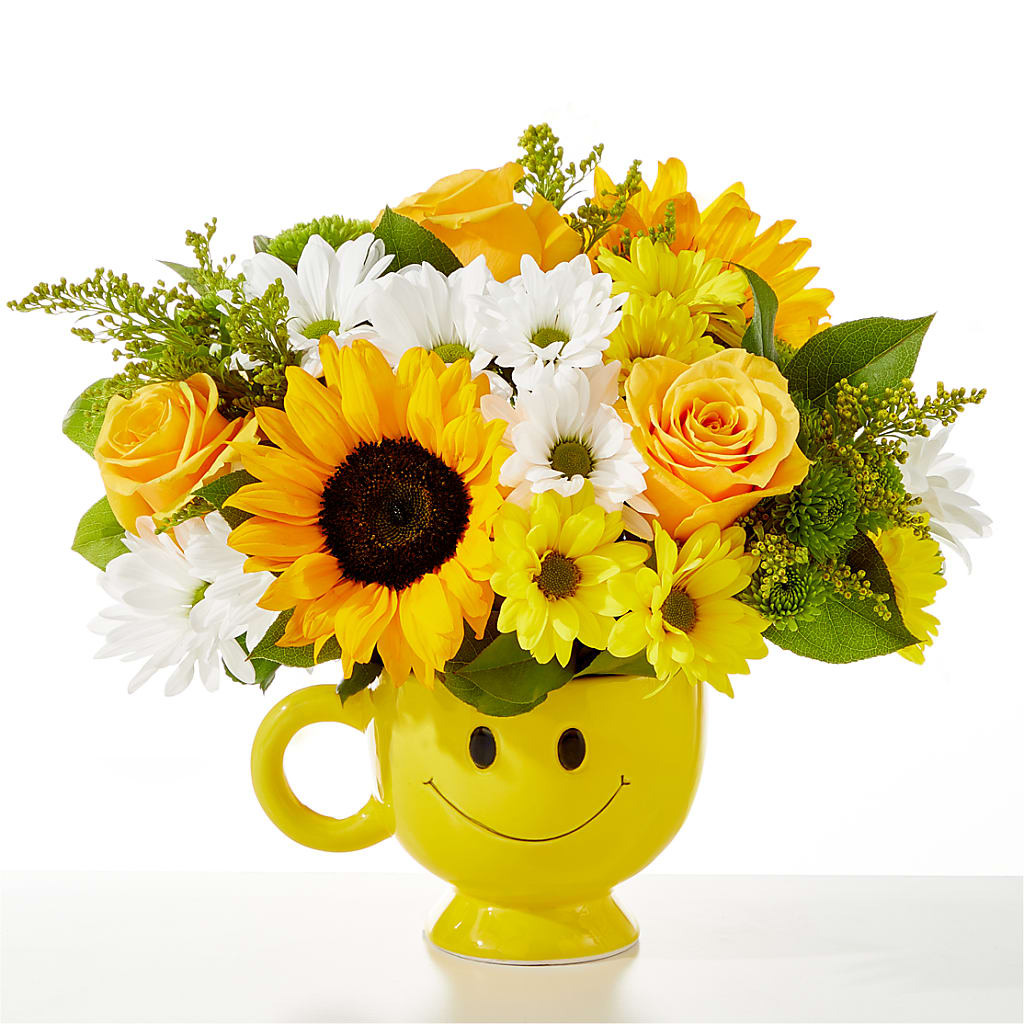 Be Happy Bouquet – Perkins Floral, Greenville MS