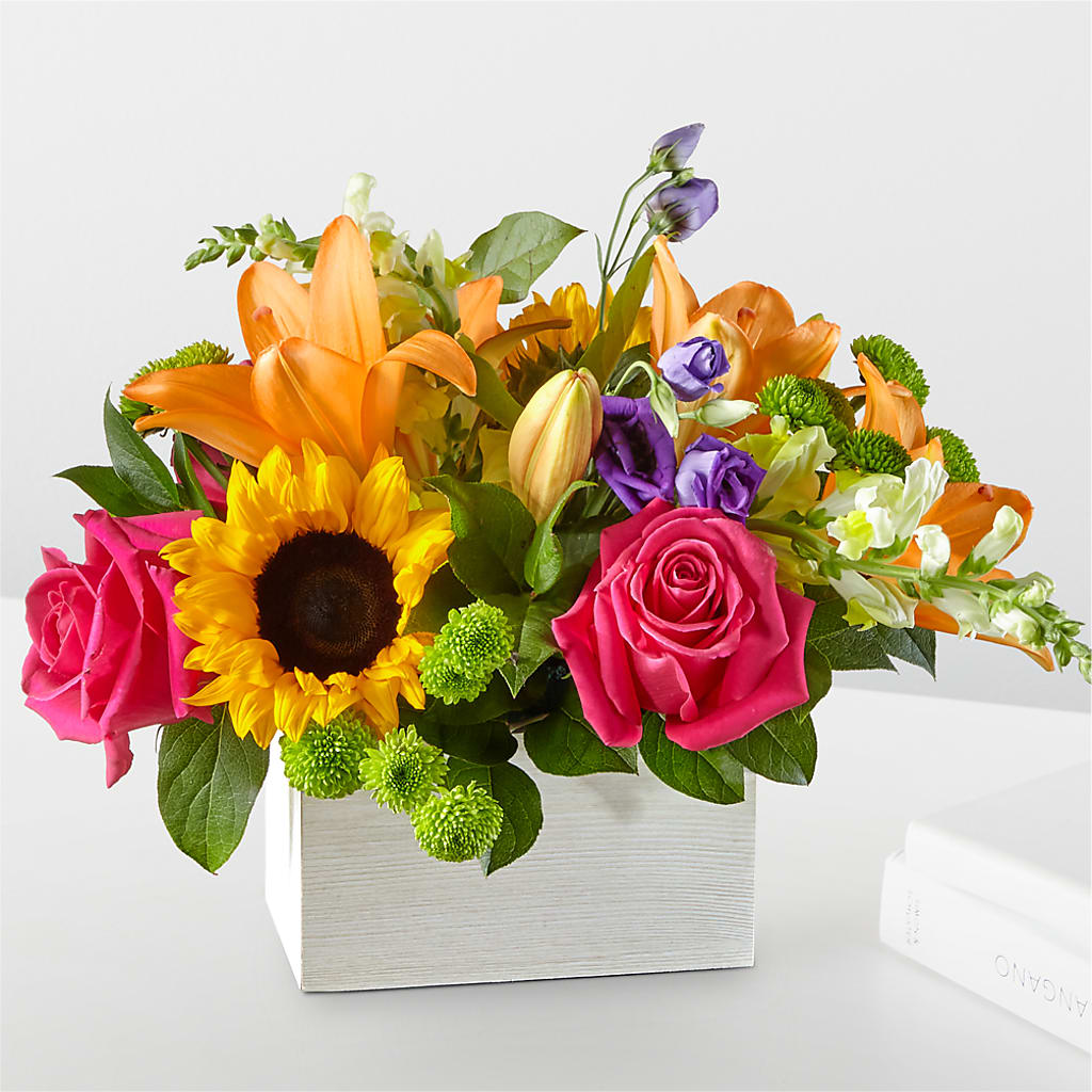 Best Day Box Bouquet – Perkins Floral, Greenville MS