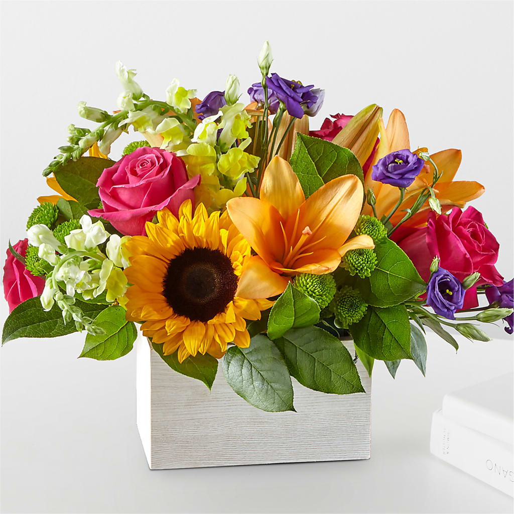Best Day Box Bouquet – Perkins Floral, Greenville MS
