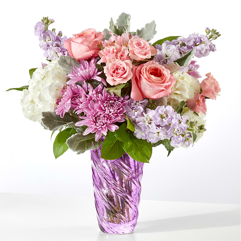 Silver Lining Bouquet – Perkins Floral, Greenville MS