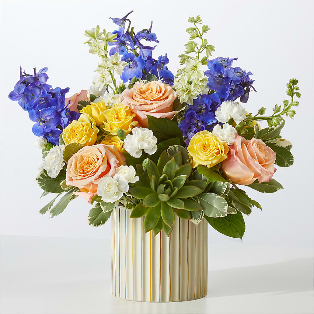 Cobalt Reverie Bouquet – Perkins Floral, Greenville MS