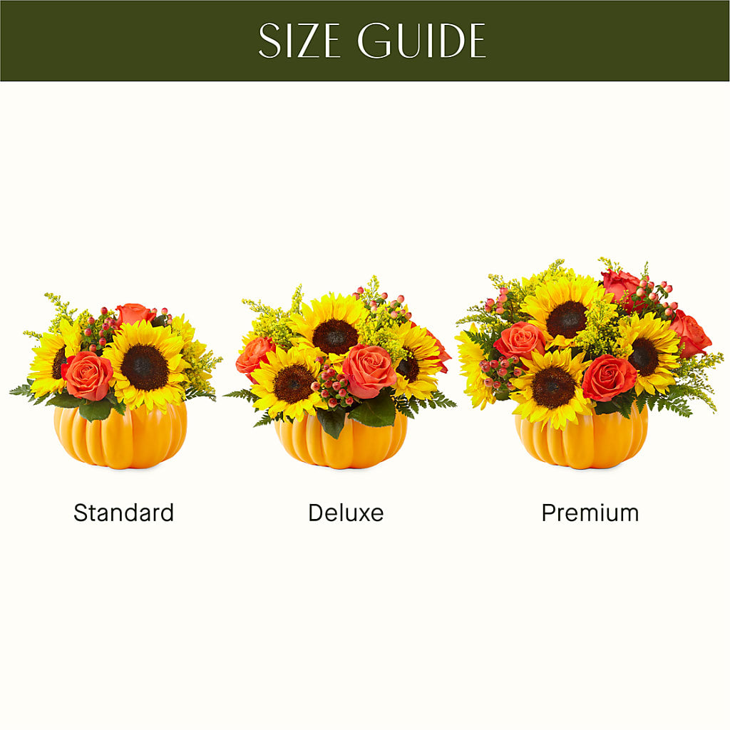 Pick of the Patch Pumpkin Bouquet – Perkins Floral, Greenville MS