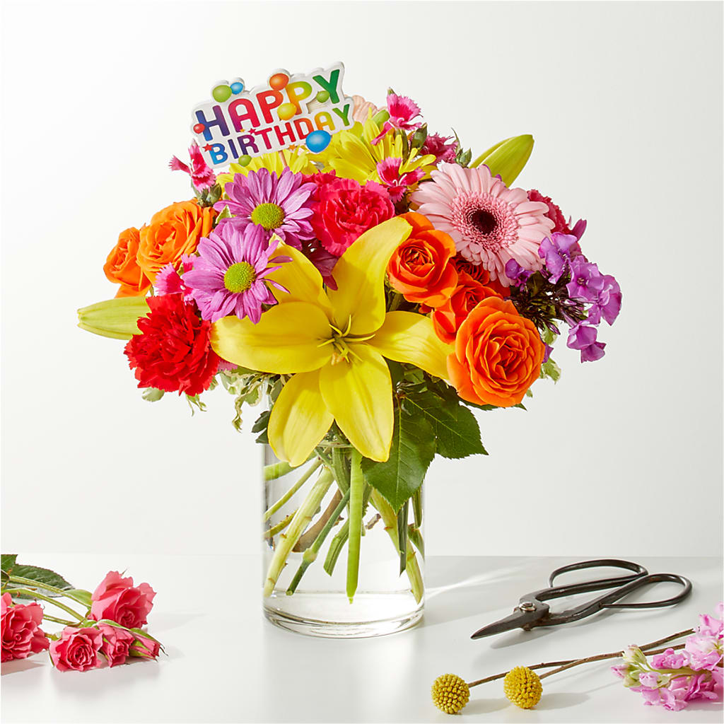 Cue the Confetti - A Florist Original – Perkins Floral, Greenville MS