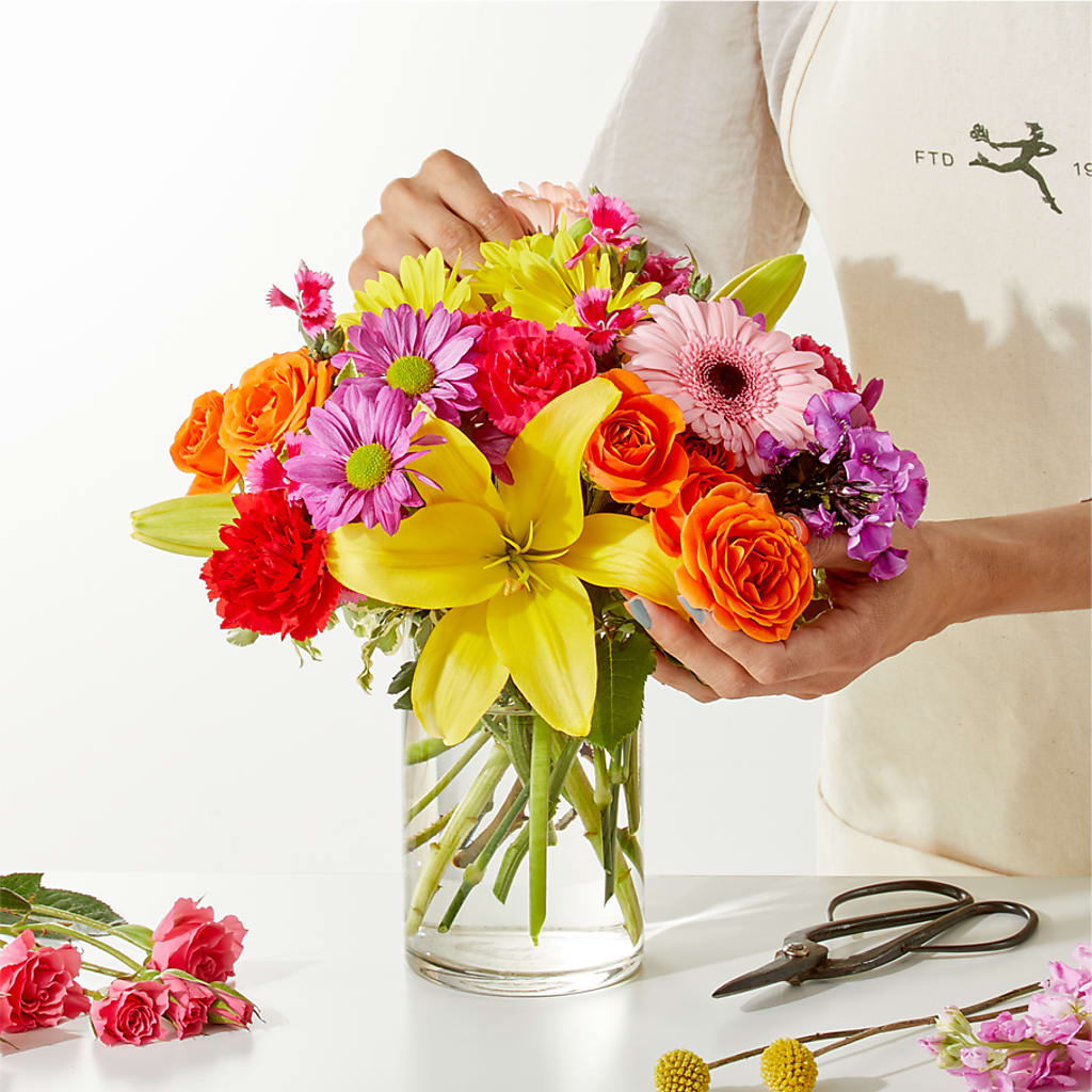 Cue the Confetti - A Florist Original – Perkins Floral, Greenville MS