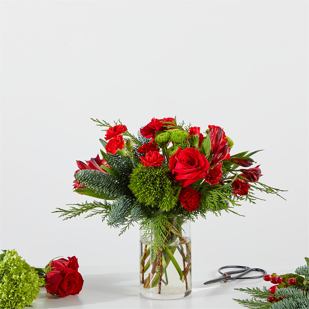 Merry Moment Bouquet – A Florist Original – Perkins Floral, Greenville MS