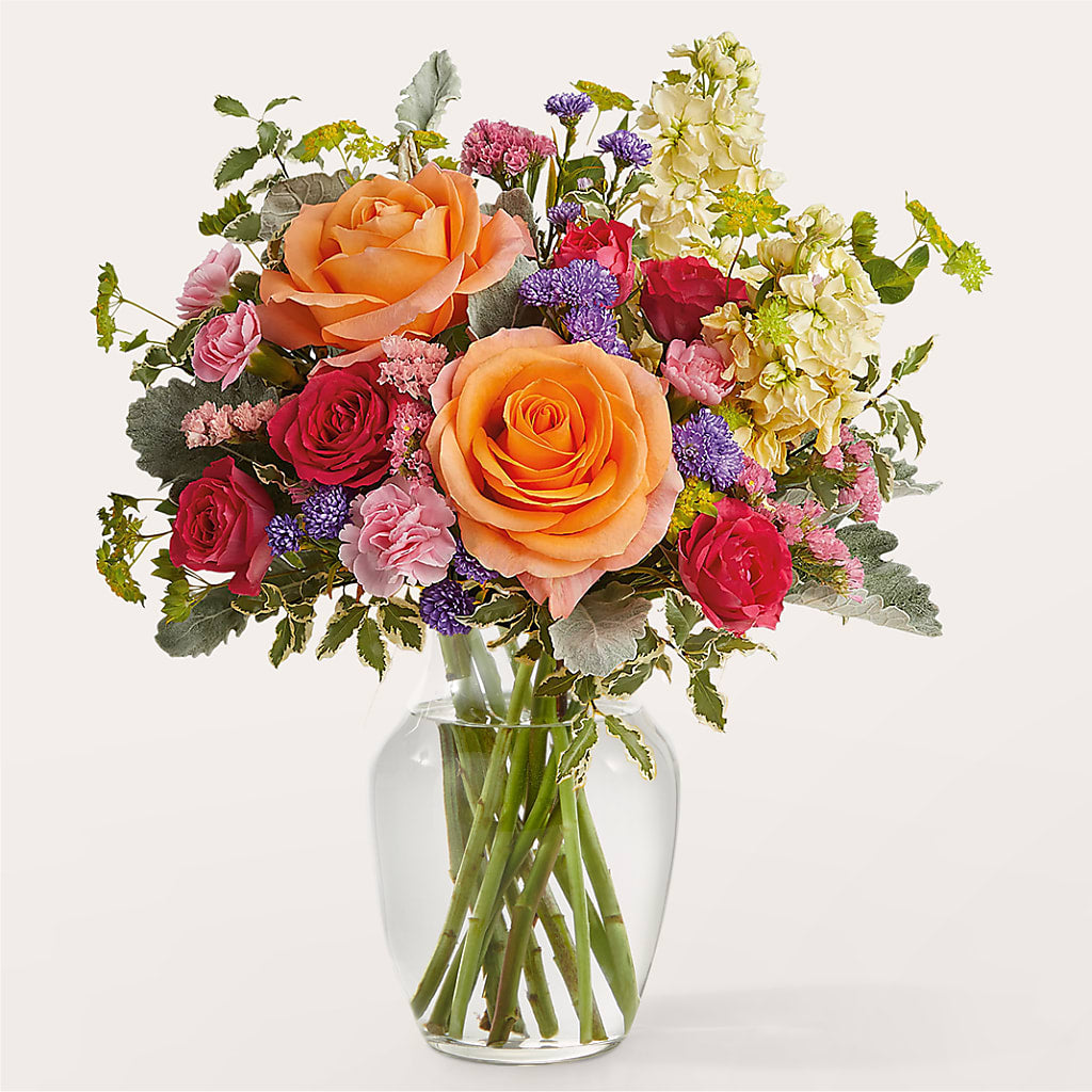 Tangerine Tango Bouquet – Perkins Floral, Greenville MS