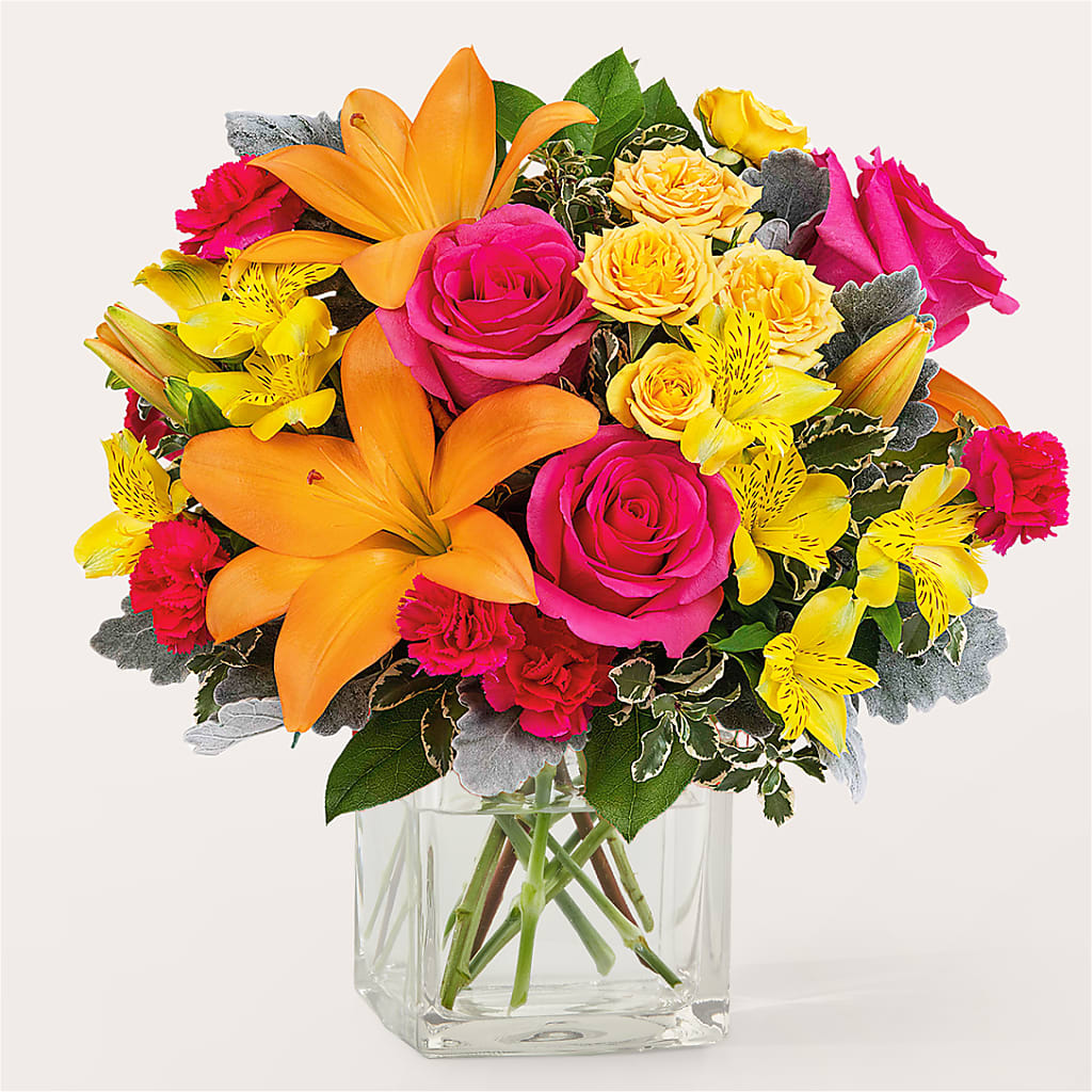 To the Tropics Bouquet – Perkins Floral, Greenville MS