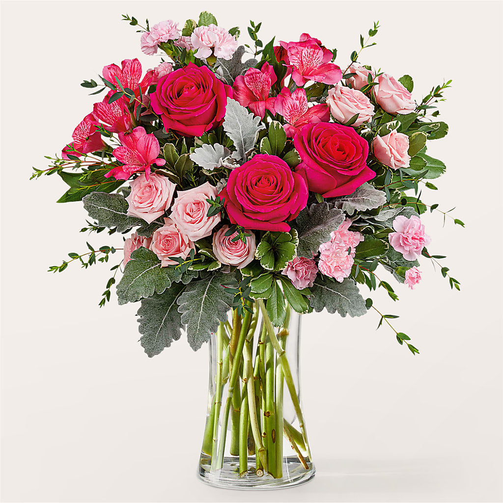 Tickled Pink Bouquet – Perkins Floral, Greenville MS