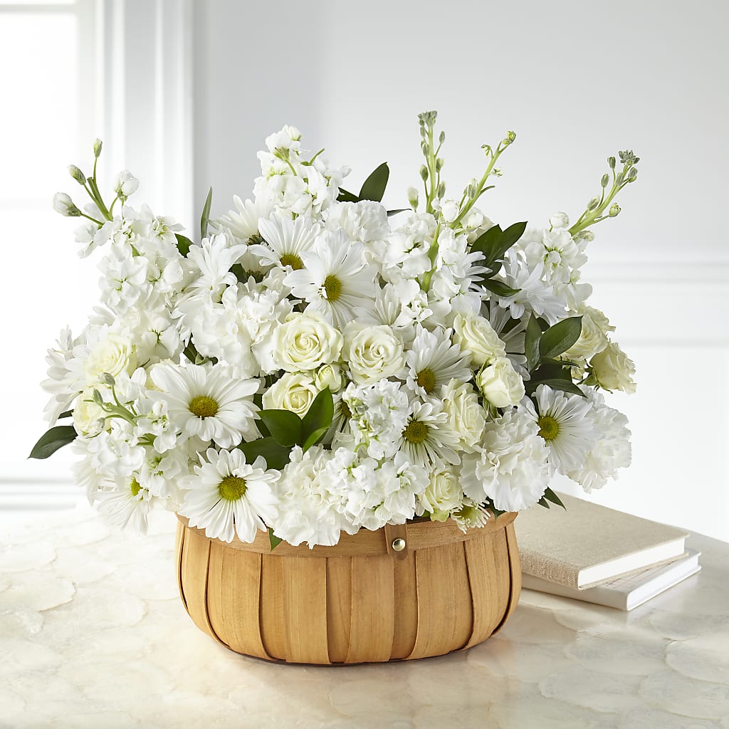 Graceful Garden Basket – Perkins Floral, Greenville MS