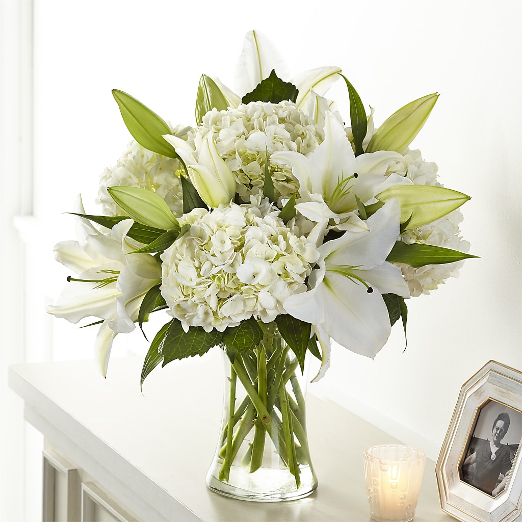 Compassionate Lily Bouquet – Perkins Floral, Greenville MS