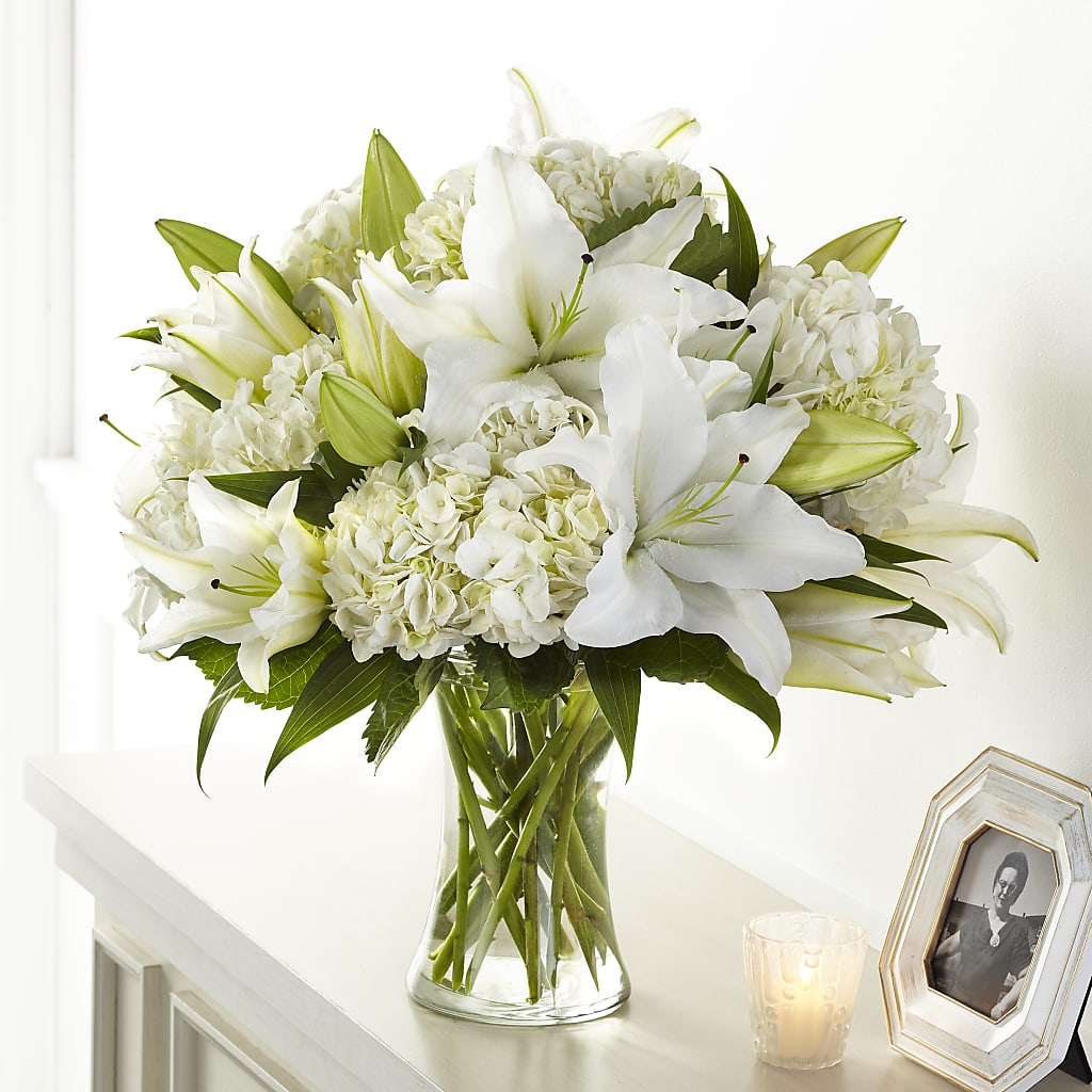 Compassionate Lily Bouquet – Perkins Floral, Greenville MS