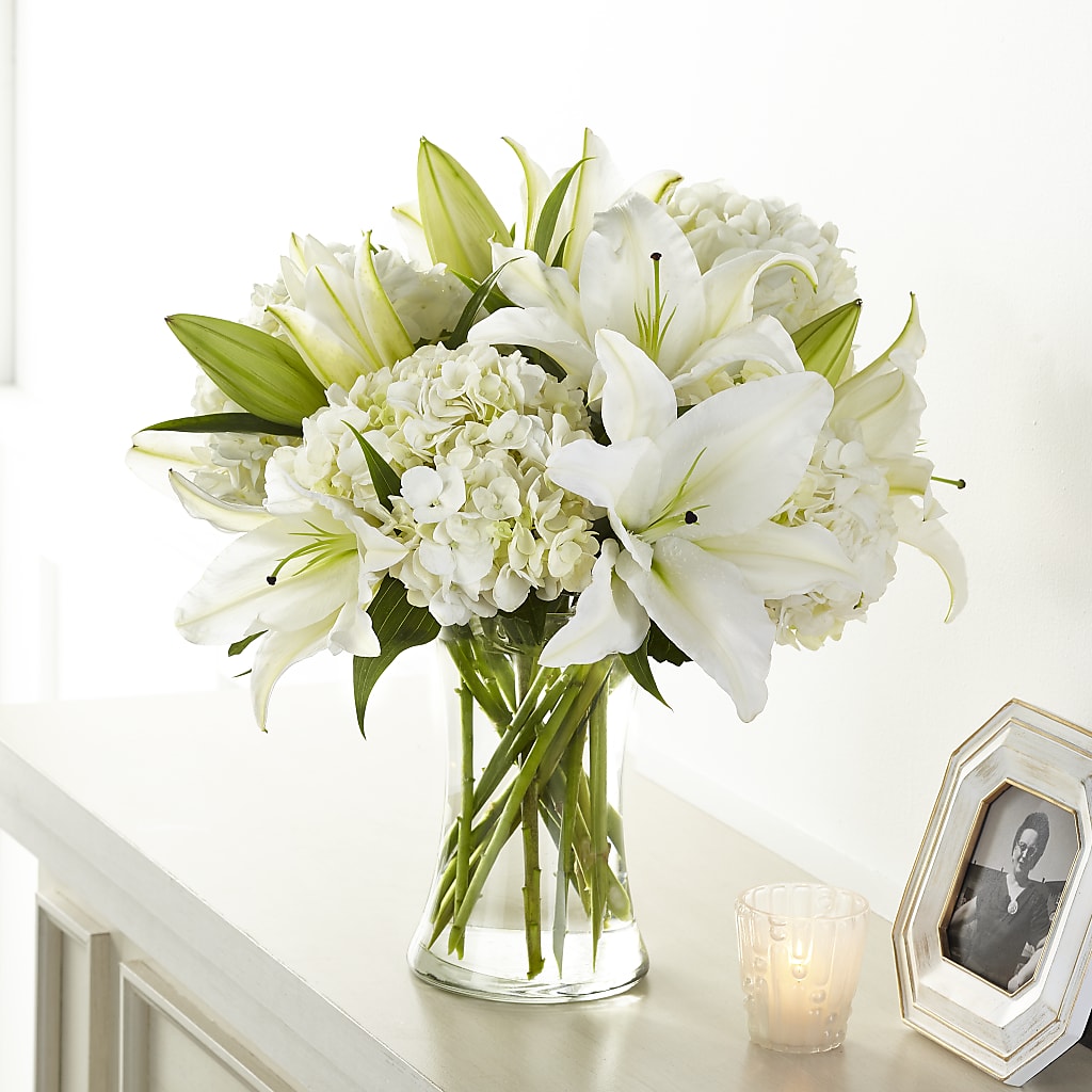 Compassionate Lily Bouquet – Perkins Floral, Greenville MS
