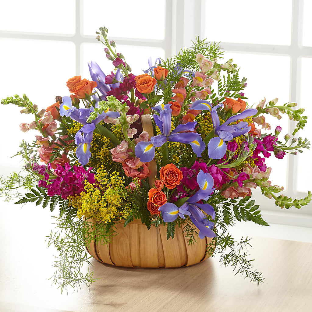 Garden of Life Basket – Perkins Floral, Greenville MS