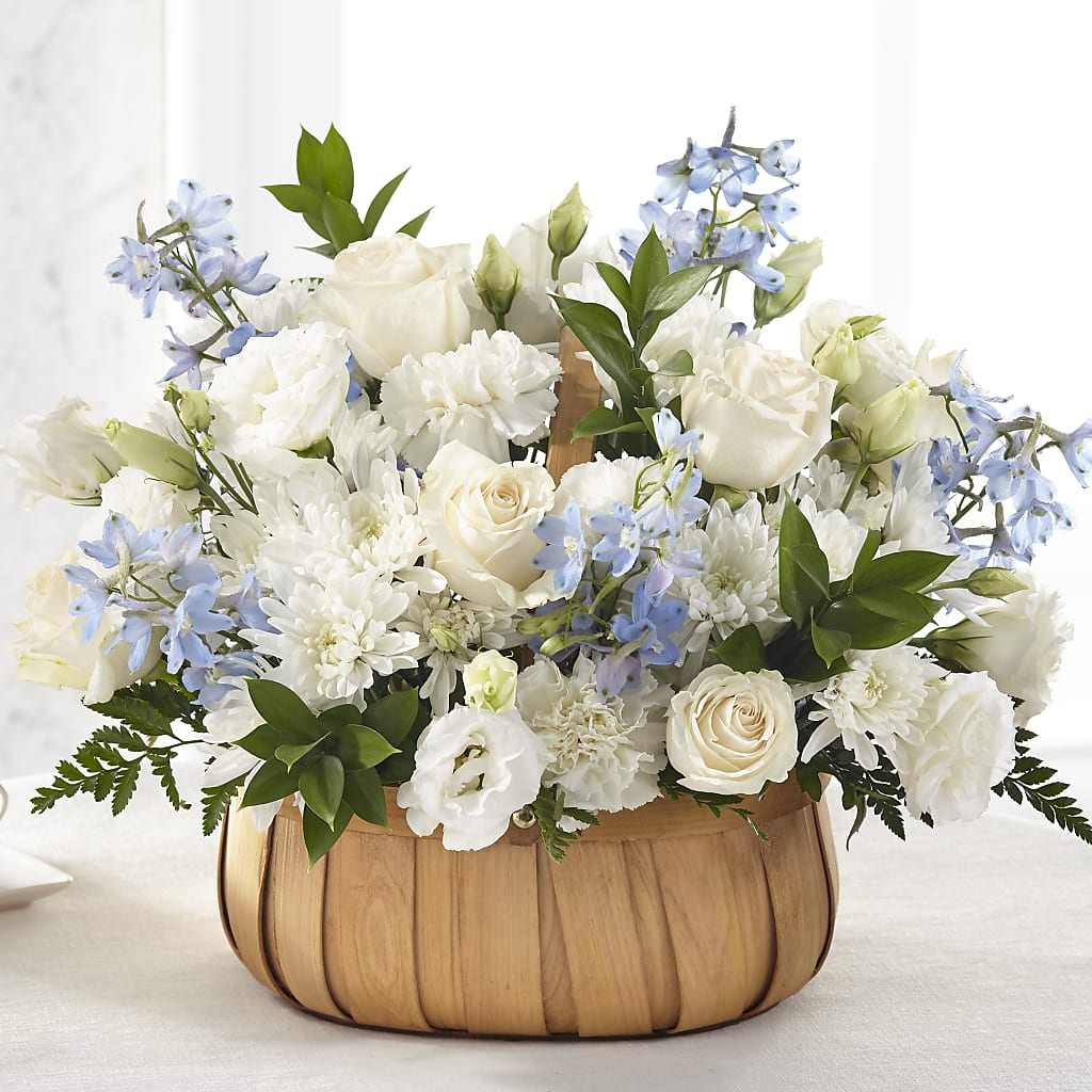 Sincerely Heartfelt Basket – Perkins Floral, Greenville MS