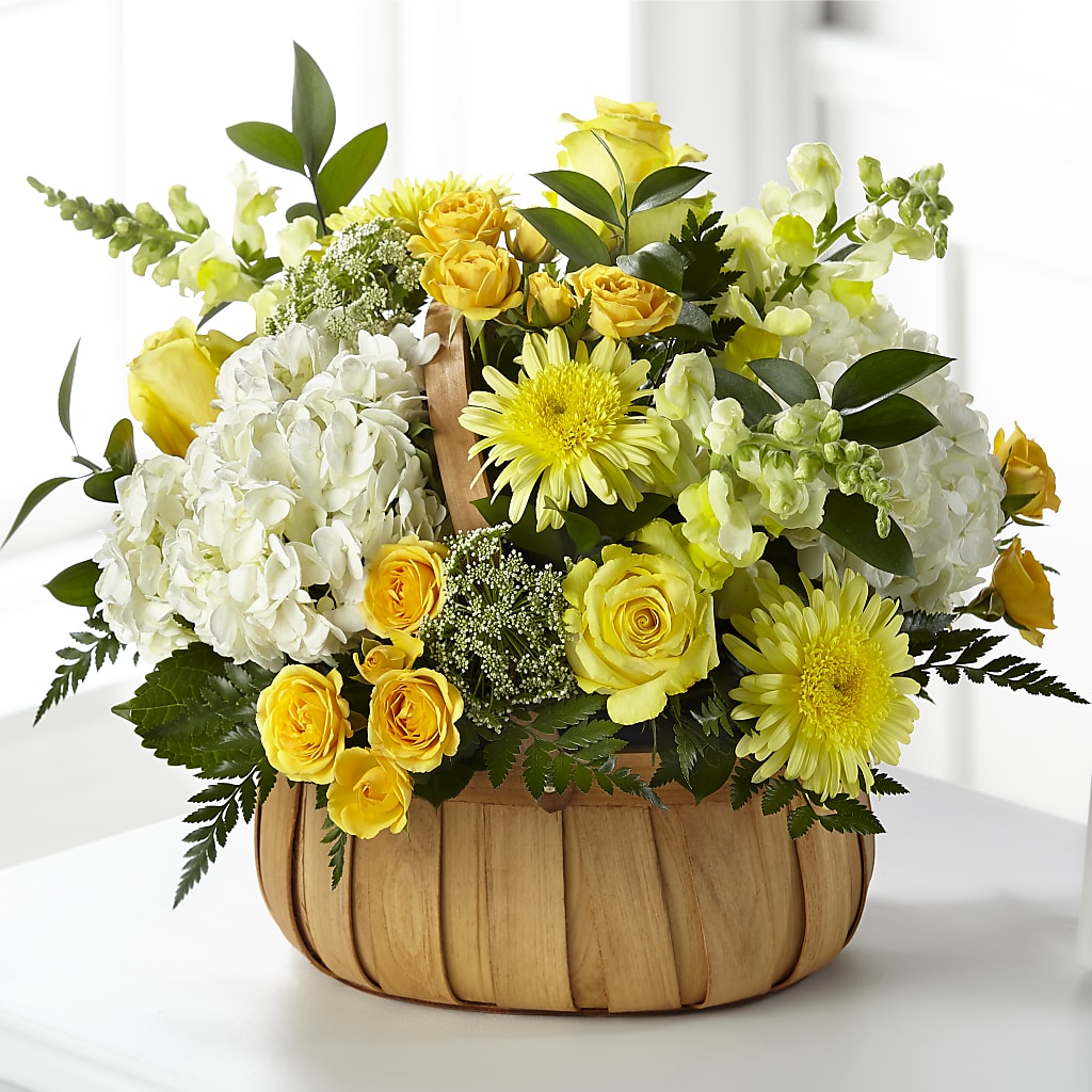 Rustic Remembrance Basket – Perkins Floral, Greenville MS