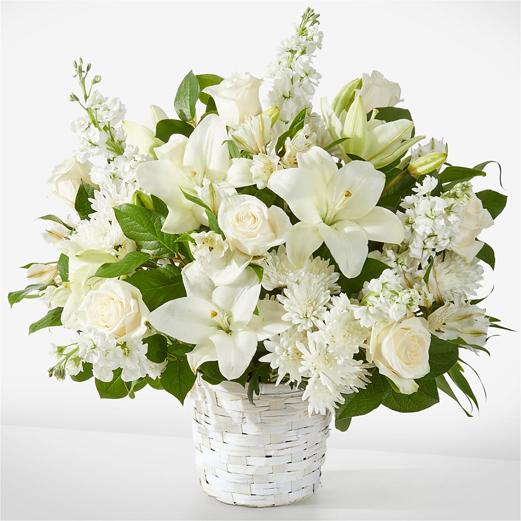 Peaceful Reflections Arrangement – Perkins Floral, Greenville MS