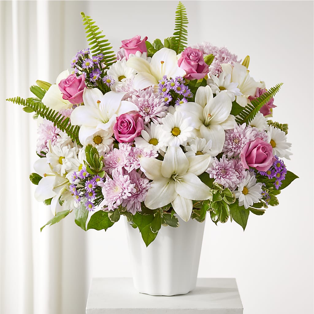 Warmest Thoughts Tabletop Basket – Perkins Floral, Greenville MS