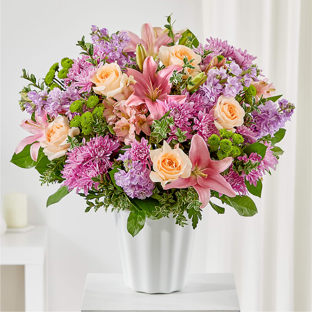 Supportive Embrace Tabletop Basket – Perkins Floral, Greenville MS
