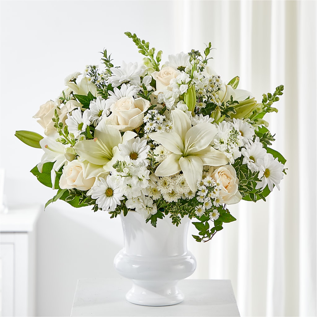 Uplifting Urn Arrangement – Perkins Floral, Greenville MS