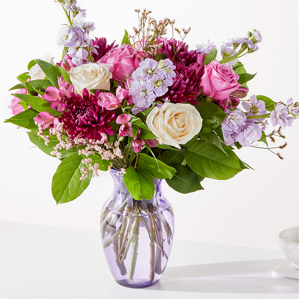 Amethyst Dreams Bouquet – Perkins Floral, Greenville MS