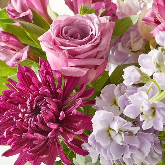 Amethyst Dreams Bouquet – Perkins Floral, Greenville MS