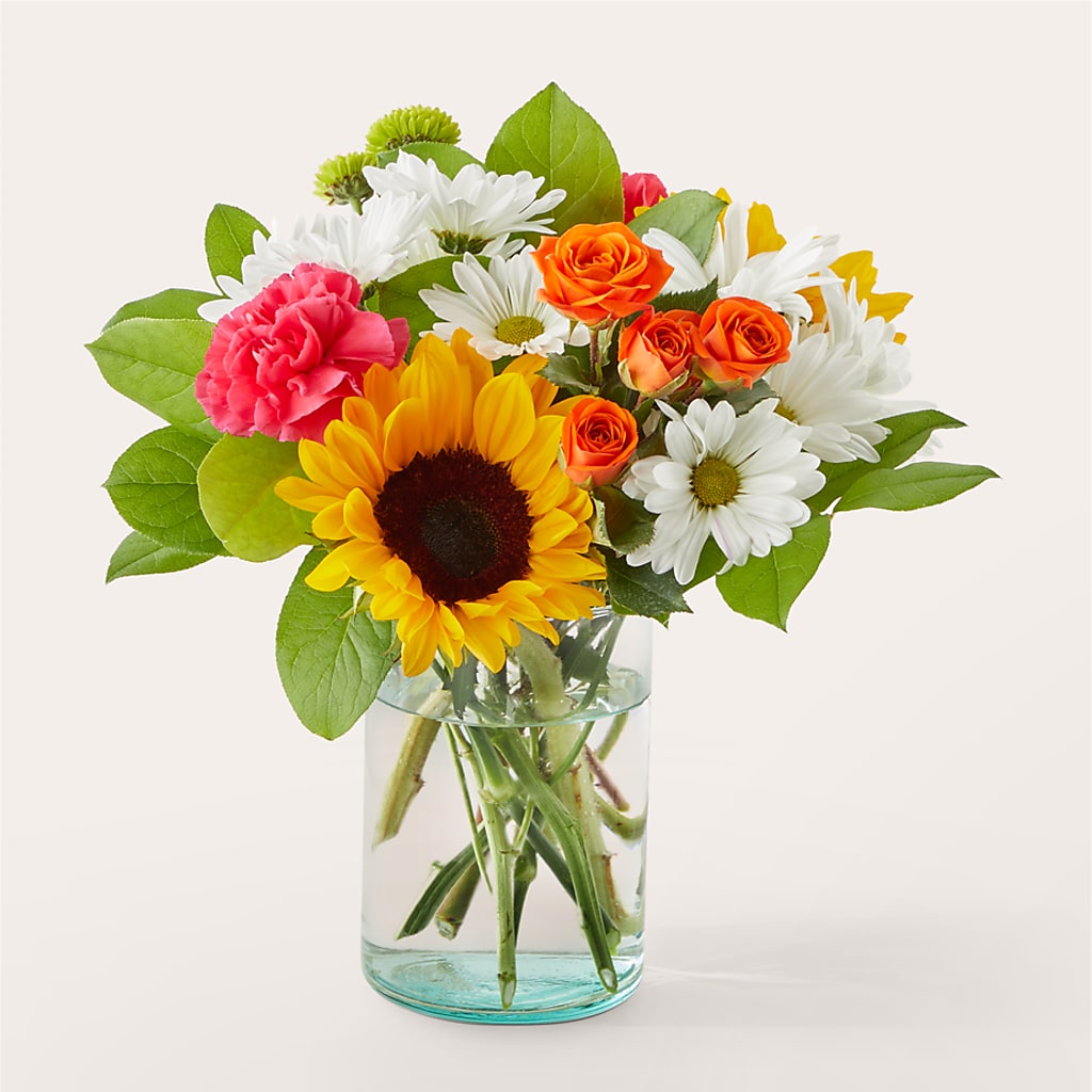 Sun-drenched Blooms Bouquet – Perkins Floral, Greenville MS