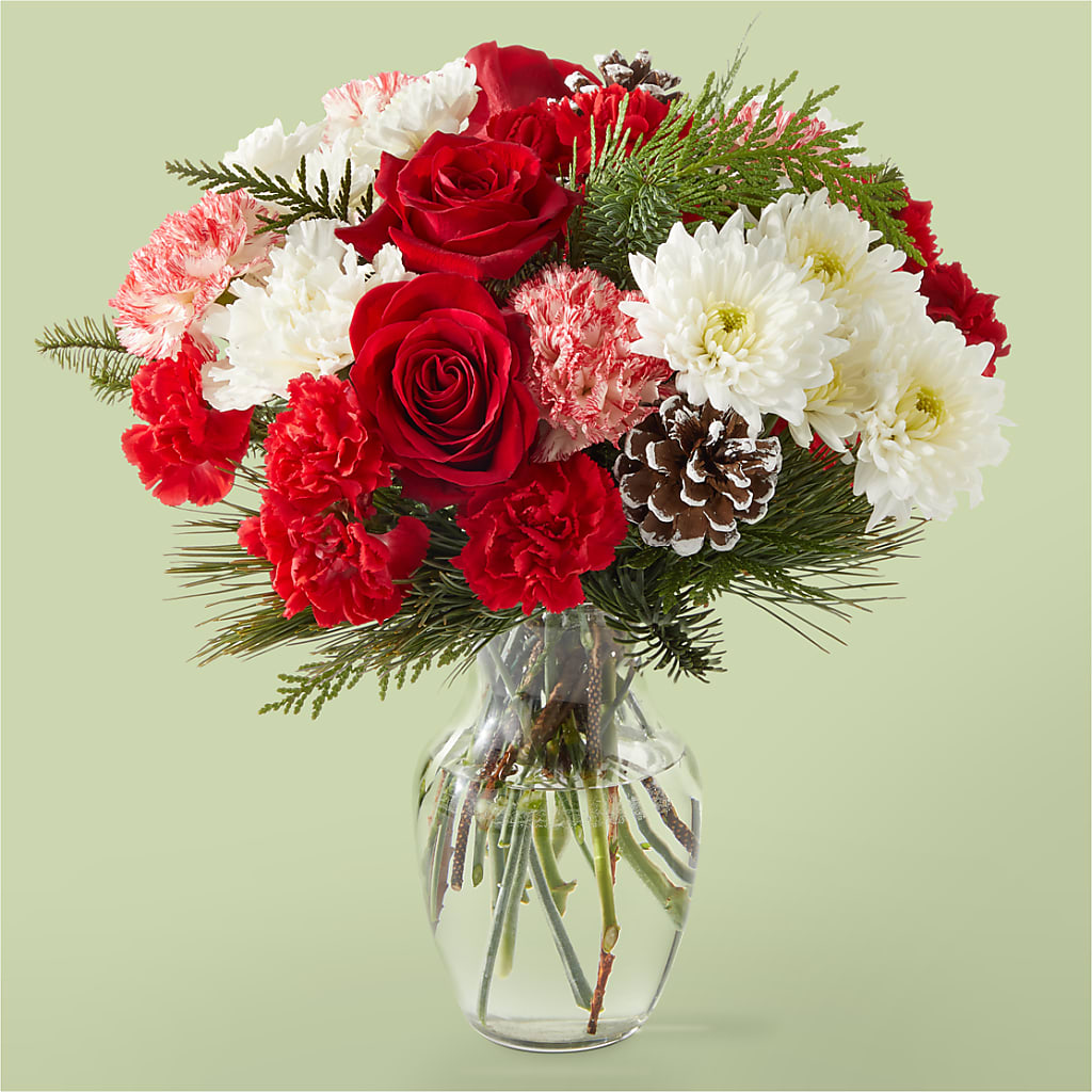 Candy Cane Lane Bouquet – Perkins Floral, Greenville MS