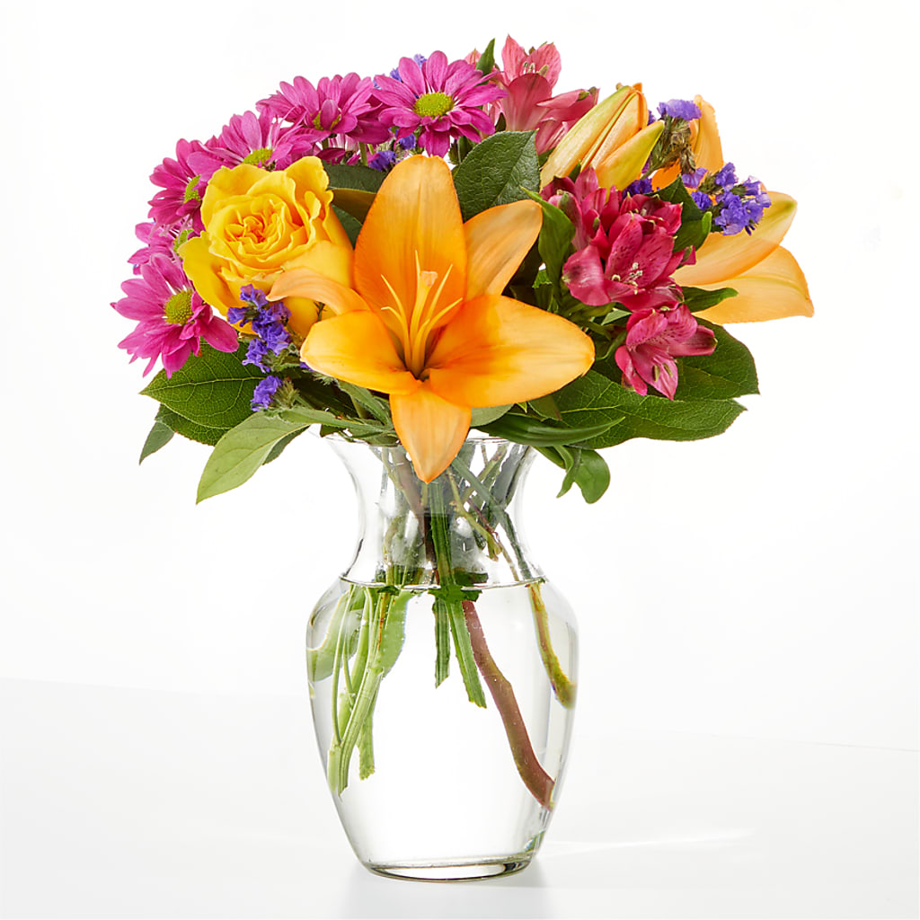 Colorful Visions Bouquet – Perkins Floral, Greenville MS