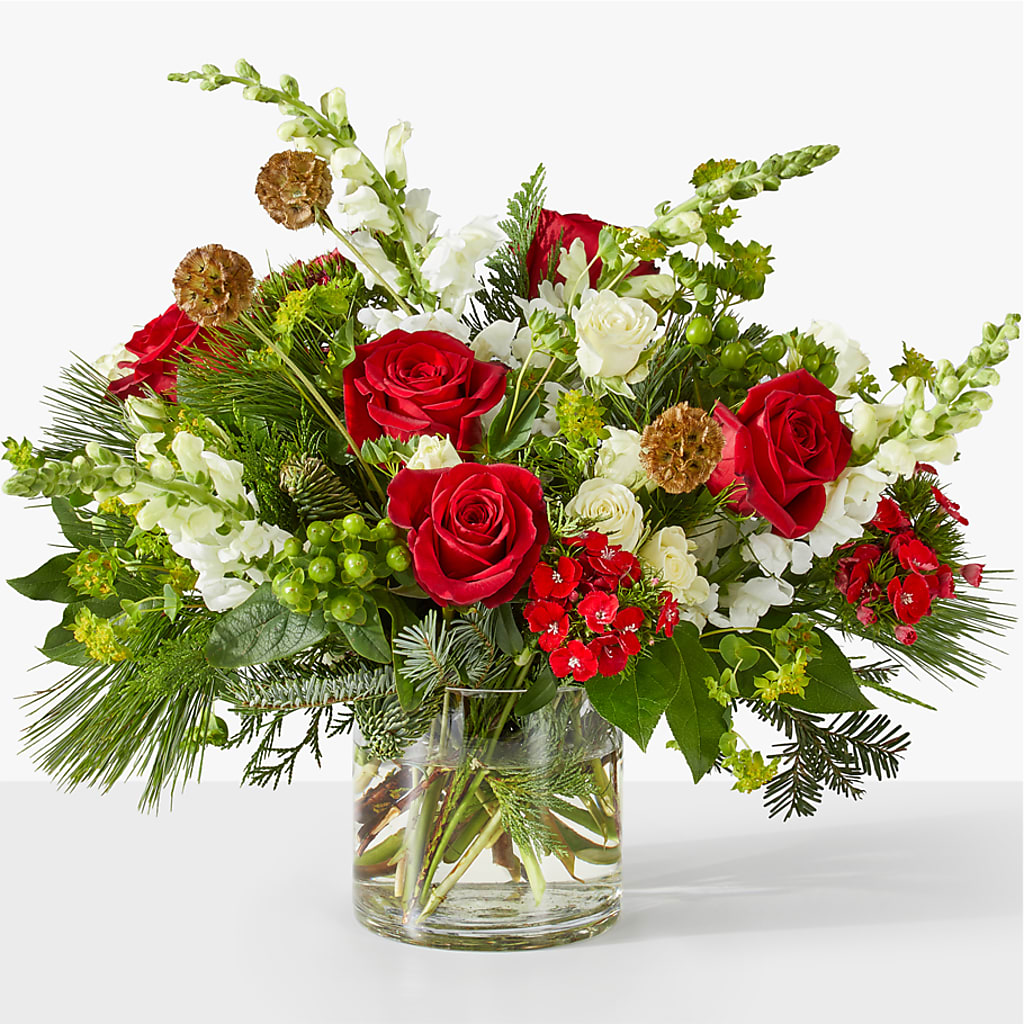 Deck the Halls Bouquet – Perkins Floral, Greenville MS