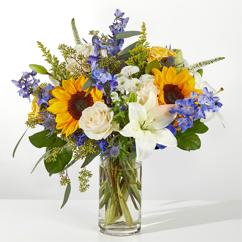 Wonderfully Sunny Bouquet – Perkins Floral, Greenville MS