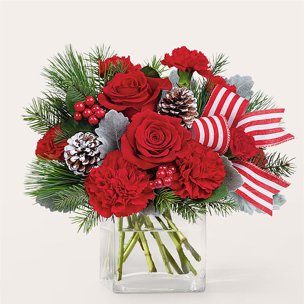 Baking Spirits Bright Bouquet – Perkins Floral, Greenville MS