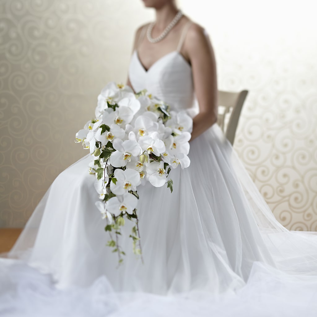 Classic White Bouquet – Perkins Floral, Greenville MS