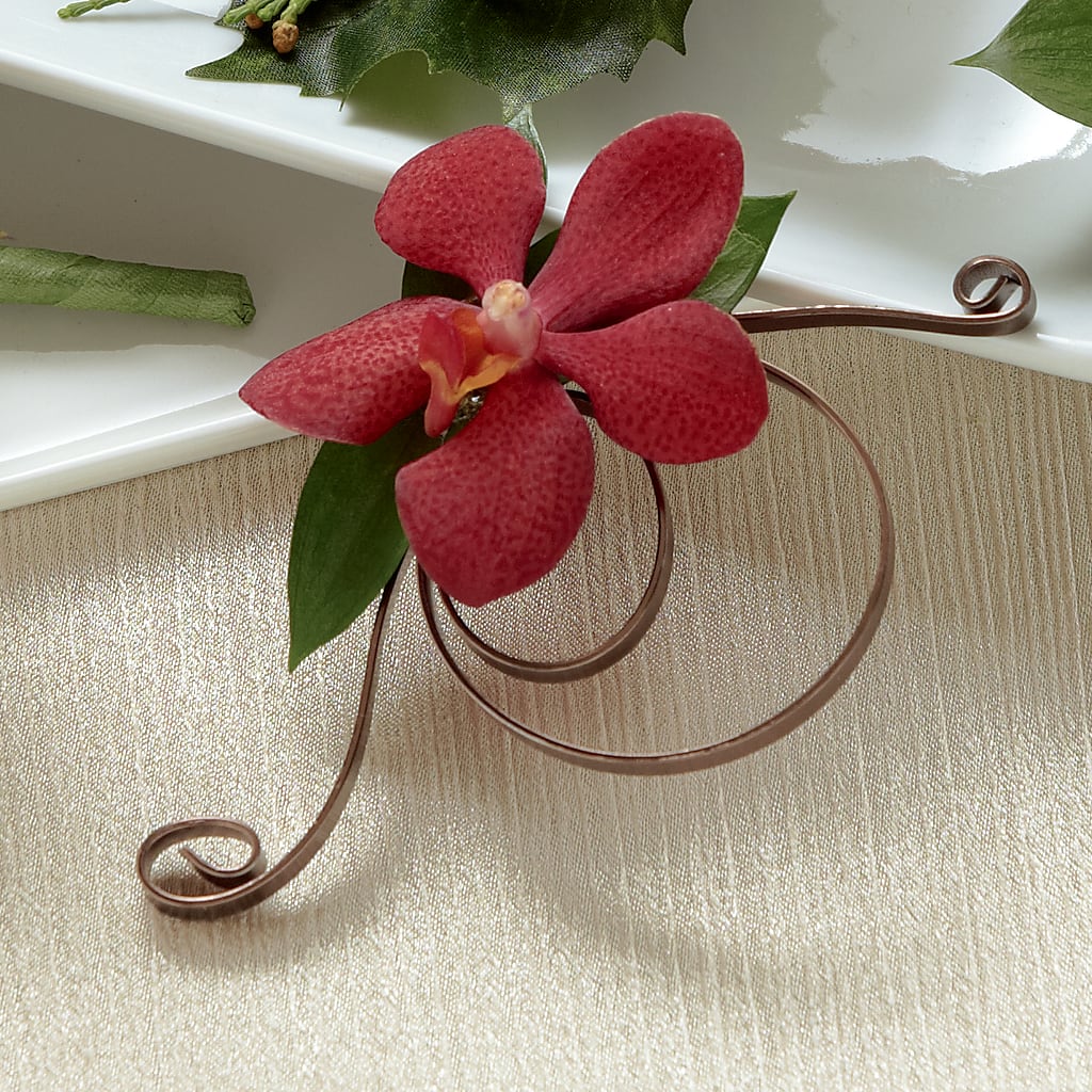 Red Mokara Boutonniere – Perkins Floral, Greenville MS