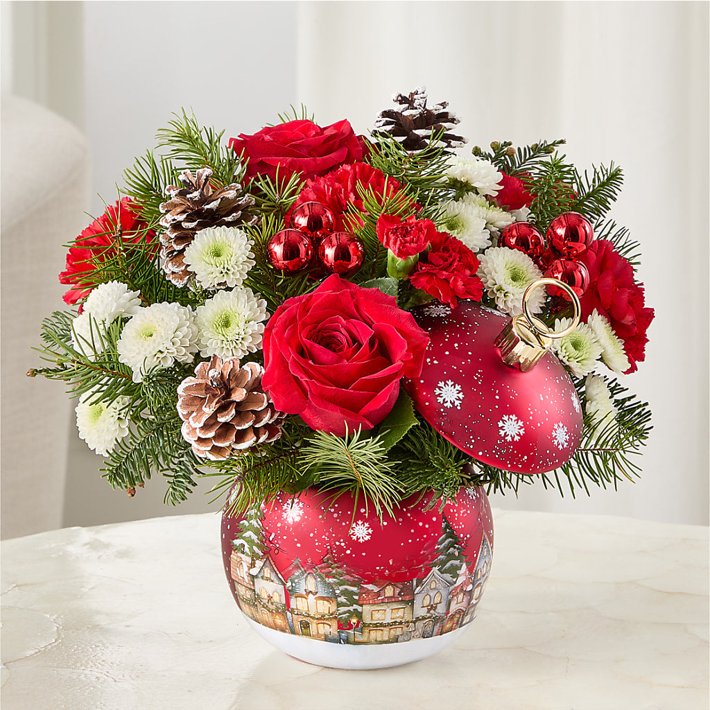Christmas Carols Ornament –  Perkins Floral, Greenville MS