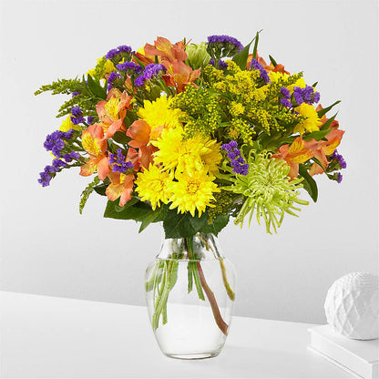 Marmalade Skies Bouquet –  Perkins Floral, Greenville MS