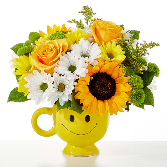 Be Happy Bouquet –  Perkins Floral, Greenville MS