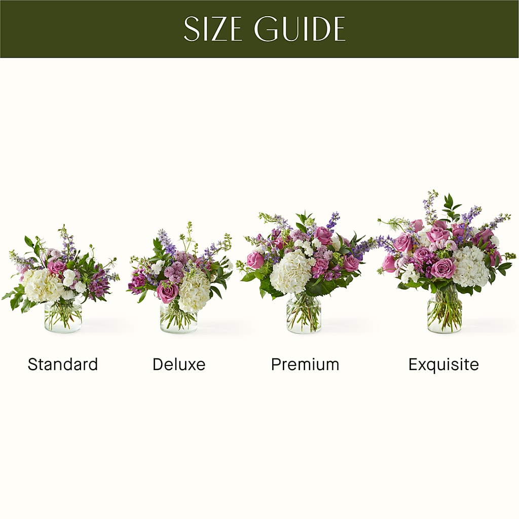 Violet Caress Bouquet –  Perkins Floral, Greenville MS
