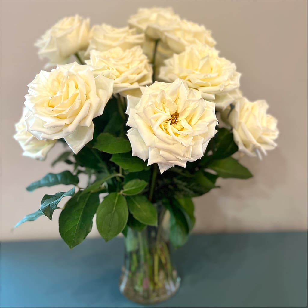 Long Stem Yellow Rose Bouquet –  Perkins Floral, Greenville MS