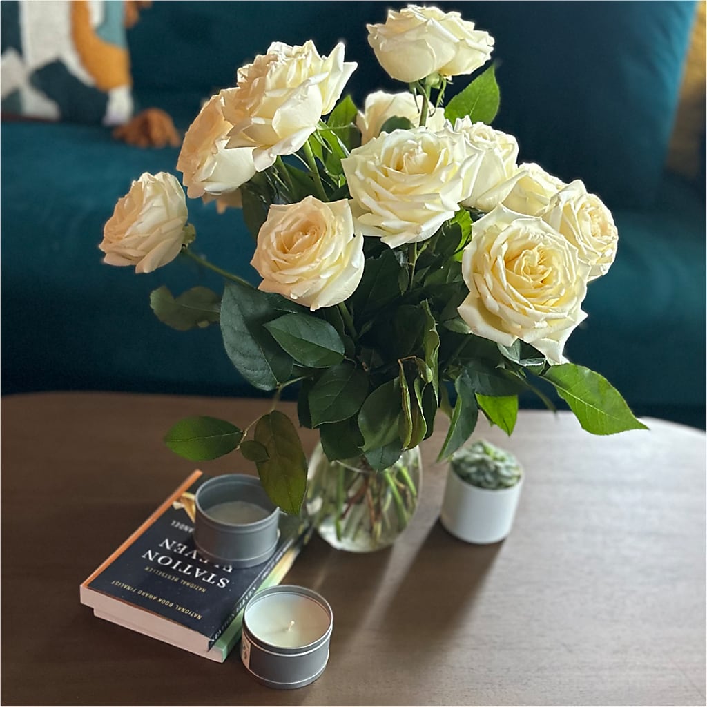 Long Stem Yellow Rose Bouquet –  Perkins Floral, Greenville MS