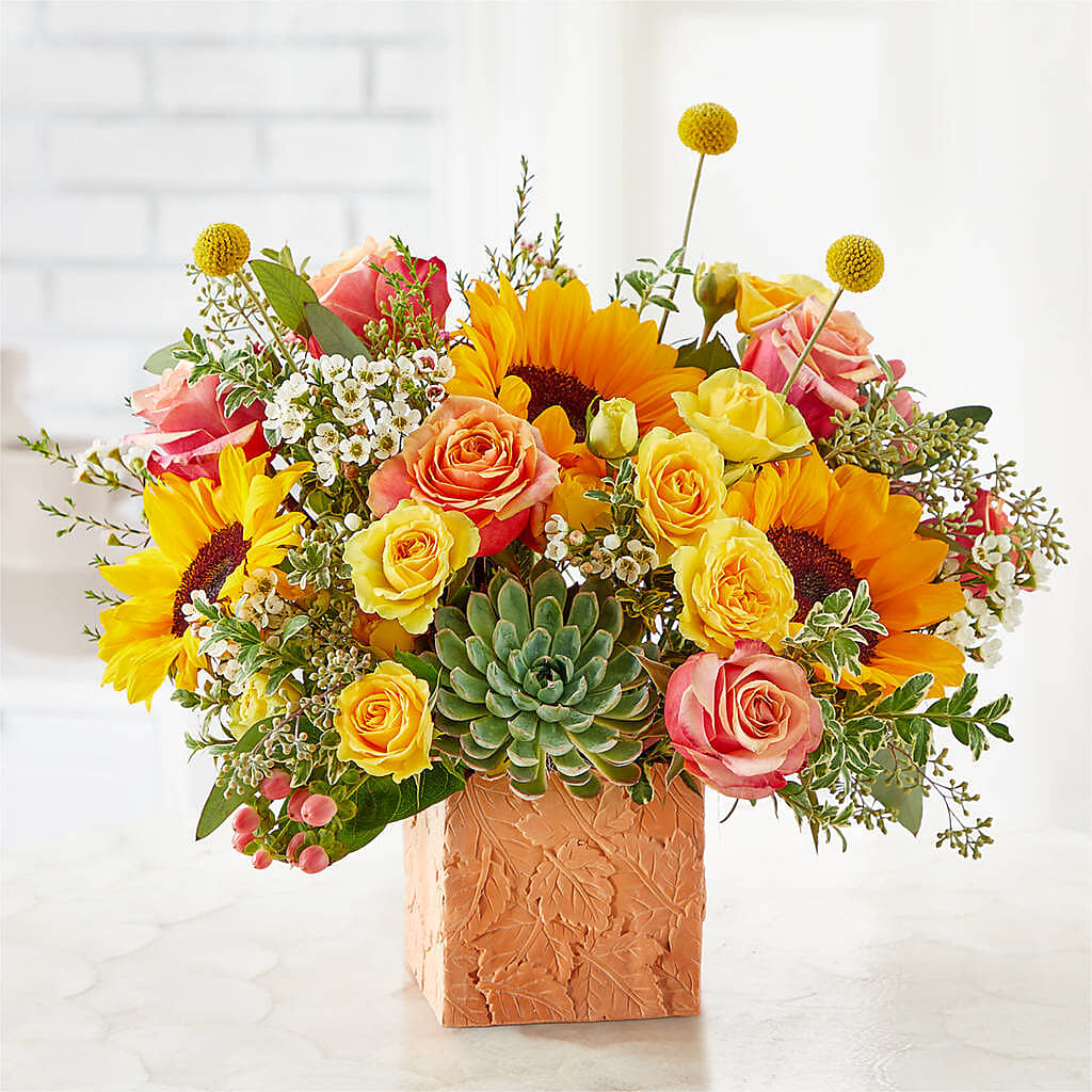 Sunflower Season Bouquet –  Perkins Floral, Greenville MS