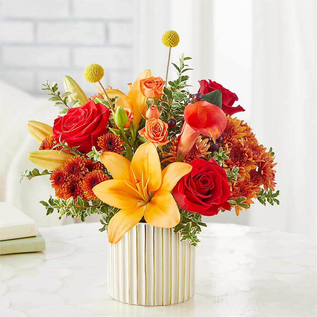 Scarlet Skies Bouquet –  Perkins Floral, Greenville MS