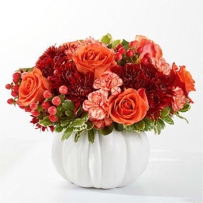 Autumn Air Pumpkin Bouquet –  Perkins Floral, Greenville MS