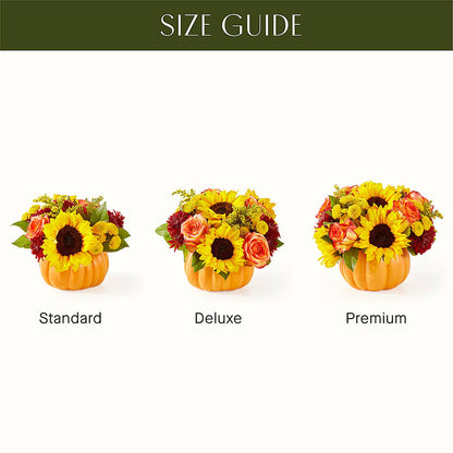 Golden Gourd Pumpkin Bouquet –  Perkins Floral, Greenville MS