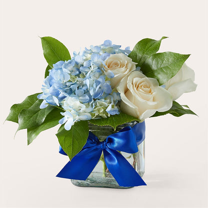Sky Blue Delight Bouquet –  Perkins Floral, Greenville MS