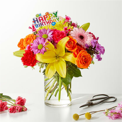 Cue the Confetti - A Florist Original –  Perkins Floral, Greenville MS