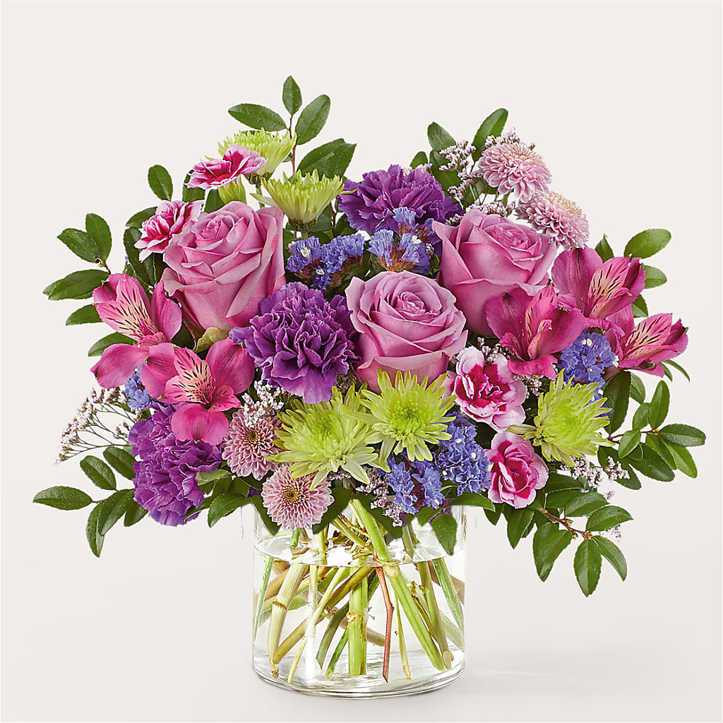 Glass Half Full Bouquet –  Perkins Floral, Greenville MS