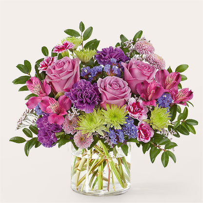 Glass Half Full Bouquet –  Perkins Floral, Greenville MS