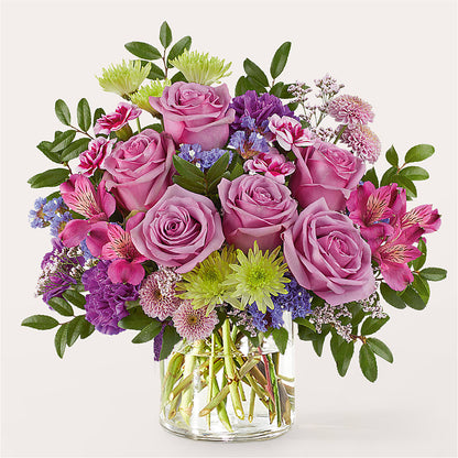 Glass Half Full Bouquet –  Perkins Floral, Greenville MS
