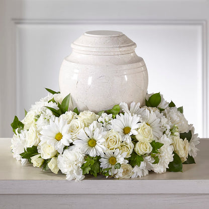 Ivory Gardens Cremation Adornment –  Perkins Floral, Greenville MS